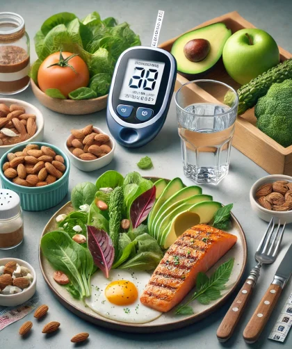 manage blood sugar on a keto diet